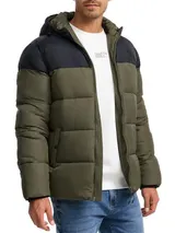 Indicode Herren Winterjacke INBiviano-Herrenjacke Steppjacke Kapuze Männer – Bild 3