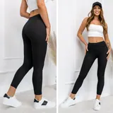 Leggings Leggins Trainingshose Hose Gerript Slim Fit Damen Mix BOLF Unifarben  – Bild 1