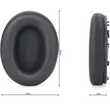 Weiche PU Leder Ersatz Ohrpolster f��r Sony WH1000XM3 Kissen Schwarz Gold – Bild 7