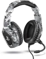 GXTrust Forze-G GXT488 Gaming Headset Offiziell Lizenziert für PlayStation, Grau – Bild 1
