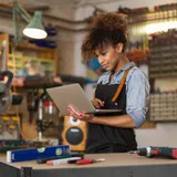 Werkbank Arbeitstisch Werkzeugbank 2 Ebenen Werkstatttisch Werktisch schwarz – Bild 3