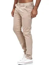 TAZZIO Chino | Slim Fit | Herren Stoffhose | Stretch | Designer Hose | 19530 – Bild 2