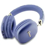 Guess Bluetooth 5.3 Wireless Headset On-Ear G-CUBE Metallic Script Logo purple – Bild 3