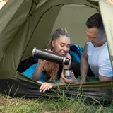 Campingzelt Zelt Wurfzelt Ultraleicht Wasserdicht Trekking 2 Personen Nils Camp – Bild 13