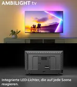 PHILIPS 43PUS8450/12 QLED 4K UHD Ambilight TV 108 cm (43 Zoll) – Bild 3