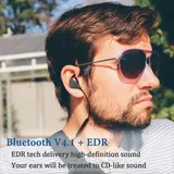 Bluetooth Kopfhörer Kabellos Sport Laufen Headset Noise Cancelling Ohrhörer GRAU – Bild 2