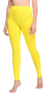 Ladeheid Damen Lange Leggings Elastischer Bund Lang Baumwolle XS-4XL – Bild 1