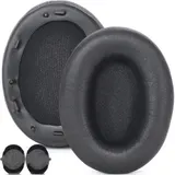 Weiche PU Leder Ersatz Ohrpolster f��r Sony WH1000XM3 Kissen Schwarz Gold – Bild 3