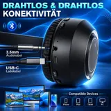 Bluetooth Kopfhörer Over Ear Kabellos HiFi Stereo Wireless Headset Headphone DHL – Bild 15