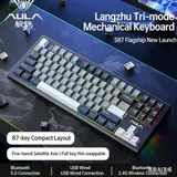 Mechanische Gaming Tastatur RGB USB Kabel/Wireless Kabellos Keyboard Bluetooth – Bild 8