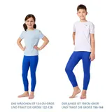 Ladeheid Lange Unterhose Leggings Kinder Jungen Mädchen Thermo Funktions Winter – Bild 1