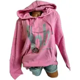 Bruno Banani Damen Sweatshirt Hoodie Rosa Kapuze Langarm Gr. 38 44 46 NEU (7764) – Bild 2