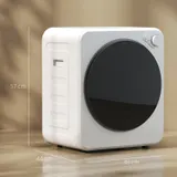Mini Wäschetrockner 4 kg mit 5 Programme bis zu 60℃ 800W/400W Ablufttrockner – Bild 4