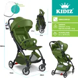 KIDIZ® Kinderwagen klappbar Reise Buggy Faltbar Kinder Sportwagen 0-48 Monate – Bild 6