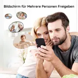2K3MP 5 Zoll Babyphone mit 2 Kamera H.264 10mNachtsichtgerät Geräuschüberwachung – Bild 8
