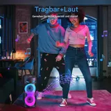 2000W Bluetooth Lautsprecher LED Subwoofer Boombox Musikbox Party mit Mikrofon – Bild 8