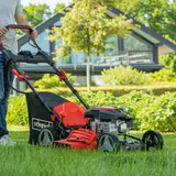 Scheppach Benzin Rasenmäher MS150-46E - 46cm Schnittbreite | E-Start | Antrieb – Bild 12