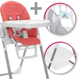 Kinderhochstuhl klappbar Babystuhl Kinderstuhl Babyhochstuhl ab Geburt mit Tisch – Bild 1