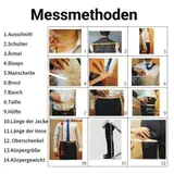 Hochzeit Männer Anzug Slim Fit Weiß 3 Stücke für Peak Lapel Anzüge Hose Weste – Bild 6