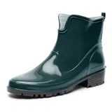 Ladeheid Damen Kurze Gummistiefel Gummistiefeletten Boots für Frauen (36-42) – Bild 1