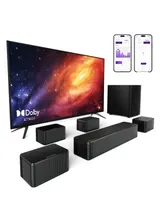 Ultimea Poseidon D80 Soundbar-Subwoofer 7.1-Kanal Lautsprecher-Kit, Dolby Atmos – Bild 1