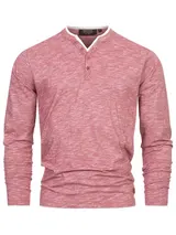 Indicode Herren Langarmshirt INColeson-Longsleeve Shirt Baumwolle Männershirt – Bild 1