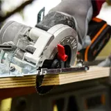 WORX WX531 Akku Hand-Kreissäge 20V Max bürstenloser Motor, 3 Sägeblätter – Bild 9