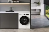 LG Waschmaschine Essence White EEK A 8 kg 1.350 U.Min. Unterbaufähig mit Steam – Bild 7