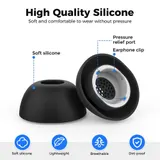 Für Galaxy Buds3 für Pro Kompatibel Ohrstöpsel Weich Silikon Sicherer Sitz S M L – Bild 3