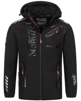 Geographical Norway Herren Übegangs Jacke Softshell Regen Outdoor Frühlingsjacke – Bild 1