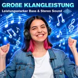 Bluetooth Kopfhörer Over Ear Kabellos HiFi Stereo Wireless Headset Headphone DHL – Bild 17