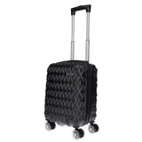 2 tlg Hartschalen Kofferset Reisekoffer Trolley Koffer TSA Kosmetiktasche Beutel – Bild 4