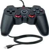Schwaiger USB Gaming Controller Gamepad Pad 2x Vibration für PC PS3 Android TV – Bild 11