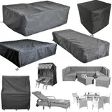 Schutzhülle Abdeckplane Gartenmöbel Schutzplane Garnitur Couch Sofa Plane Hülle – Bild 1