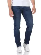 Rayshyne Herren Jeans Slim Pants Style Hose Regular Skinny Jeanshose Stretch NEU – Bild 10