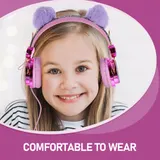  Schöne Plüsch-Kopfhörer mit Kabel und Geräuschunterdrückung für Kinder und – Bild 6