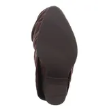 Damen Bikerschuhe mit Reißverschluss Ital-Design 0086 in Braun – Bild 3