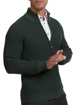Indicode Herren Strickjacke INLayton-Cardigan Feinstrick Pulli Markenpullover – Bild 3