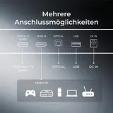 ULTIMEA 5.1.2CH Dolby Atmos Soundbar mit Kabellos 6.5" Subwoofer Bluetooth® 5.4 – Bild 12