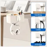 Arbeitsbereich Organizer Schreibtisch Getr?nkehalter mit Kopfh?reraufh?nger u – Bild 12