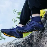 Wanderschuhe Herren Damen Anti-Rutsch Wanderstiefel Trekkingschuhe Outdoorschuhe – Bild 4