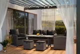 Gartenmöbel Set GENOVA Gartensitzgruppe aus Polyrattan – Bild 2