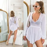 Koucla Party Kleid Cover-Up Damen Minikleid Strand Sommer Milax-Fashion – Bild 7