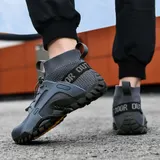 Wanderschuhe Herren Damen Anti-Rutsch Wanderstiefel Trekkingschuhe Outdoorschuhe – Bild 2