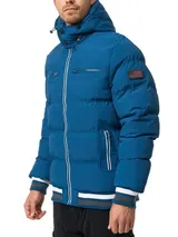 Indicode Herren Winterjacke Marlon-Jacke Steppjacke Kapuze Daunen Optik Männer – Bild 4