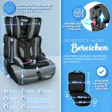 Autokindersitz Autositz Kinderautositz mit Extrapolster 9-36kg Gruppe 1+2+3 Schw – Bild 5