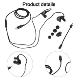 Noise Cancelling Earbuds 3,5mm / USB C Anschluss Advanced Noise Cancelling – Bild 12
