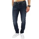 JACK & JONES Herren Jeans Tim Agi 010 Slim Straight Stretch Sportlich Gerade – Bild 4