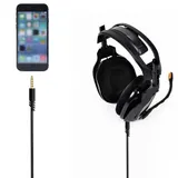 Audiokabel 2m f??r Logitech A10 A30 A40 Headset mit Lautst?rke-Stummschaltfunkt – Bild 3