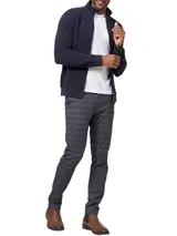 Indicode Herren Sweatjacke Bermie-Strickjacke Pullover Stehkragen Reißverschluss – Bild 5